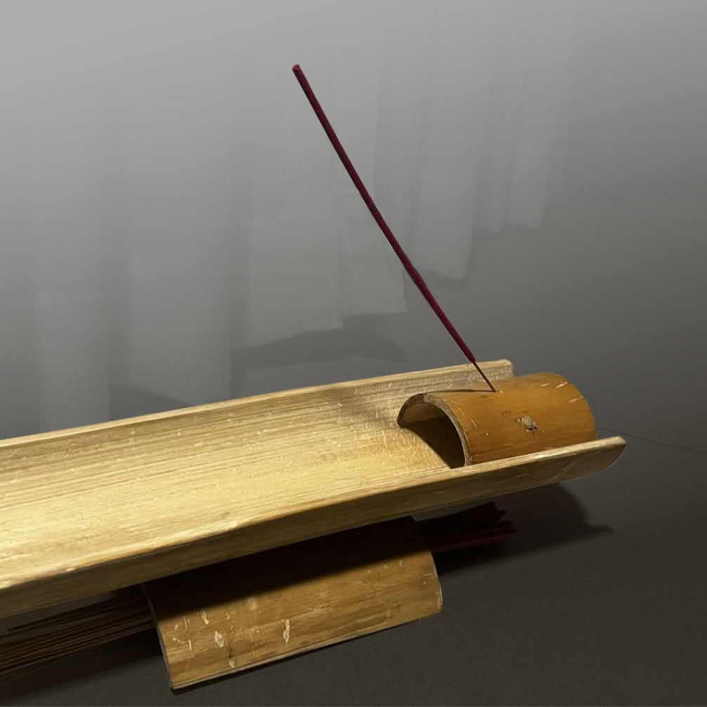 Bamboo Incense Holder